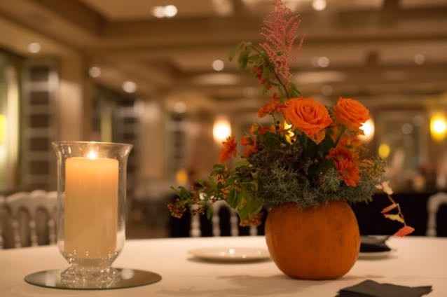 Centerpieces for October