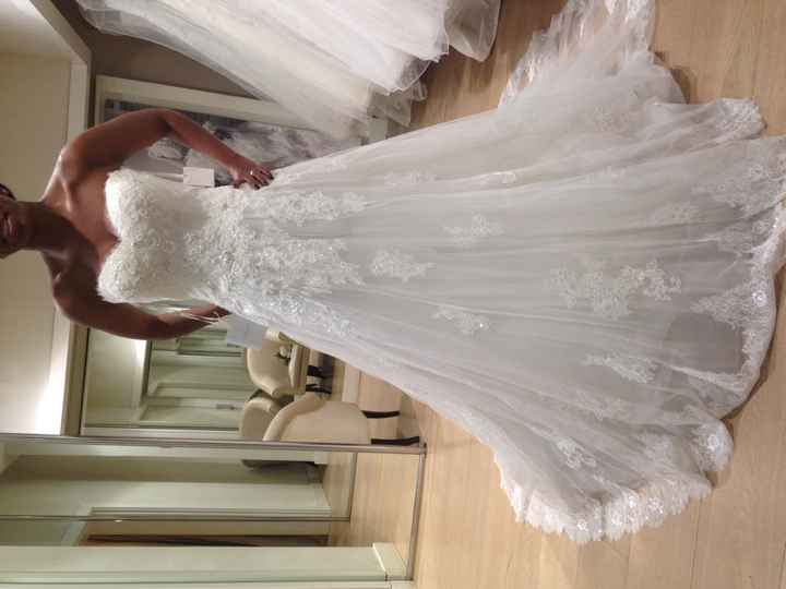 Dress Shopping Day 1: No gown yet but I'm on the right track.