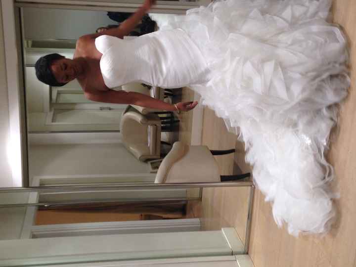 Dress Shopping Day 1: No gown yet but I'm on the right track.