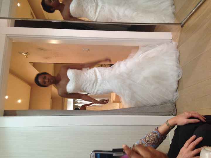 Dress Shopping Day 1: No gown yet but I'm on the right track.