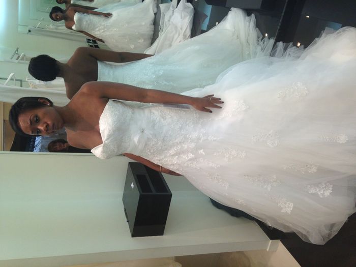Dress Shopping Day 1: No gown yet but I'm on the right track.