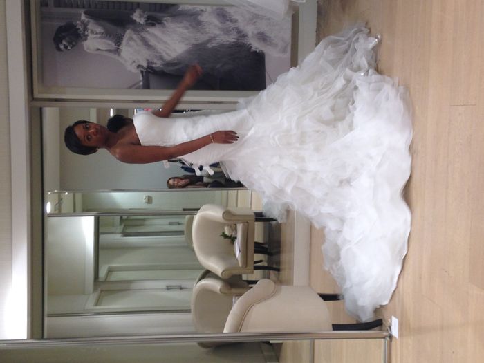 Dress Shopping Day 1: No gown yet but I'm on the right track.