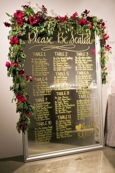 How are you doing escort cards?