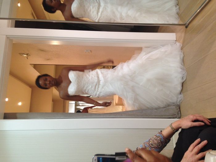 Dress Shopping Day 1: No gown yet but I'm on the right track.