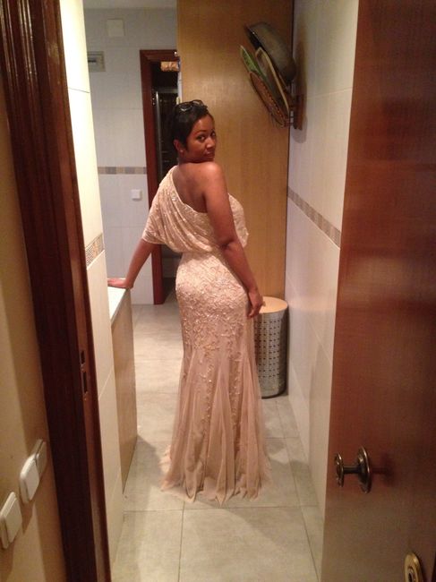 Spain Reception Dress Came in! PICS