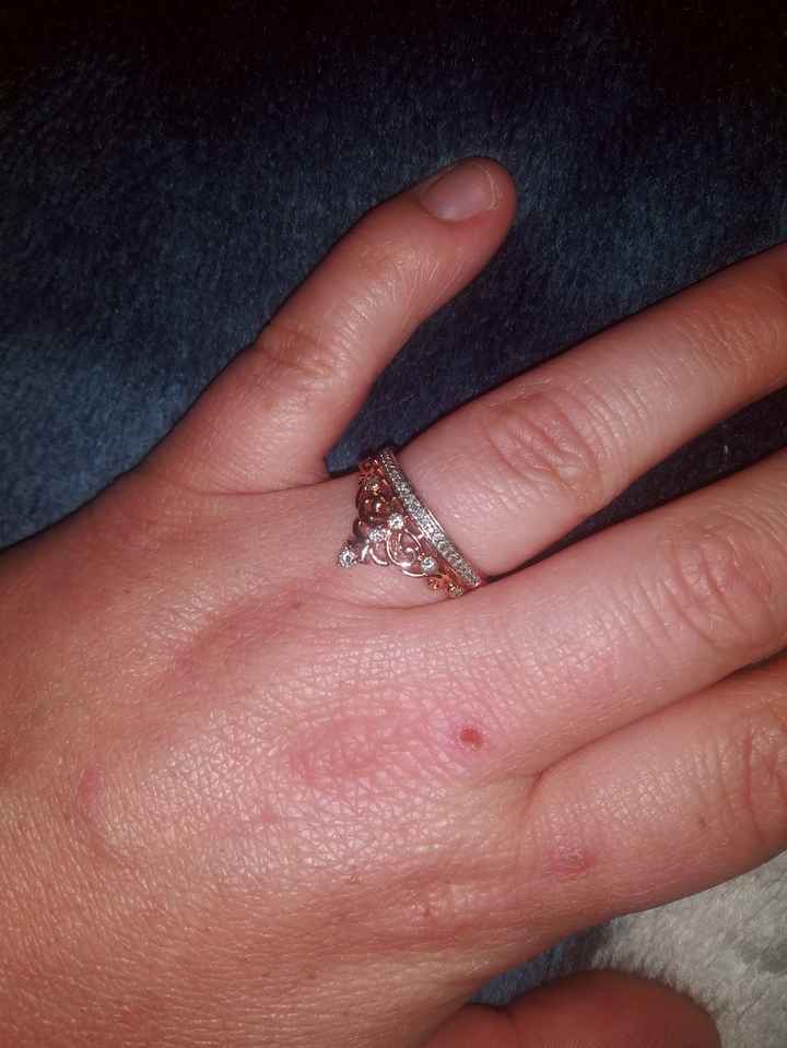 Unusual, Unique, Different, engagement and wedding sets or stacks - 1