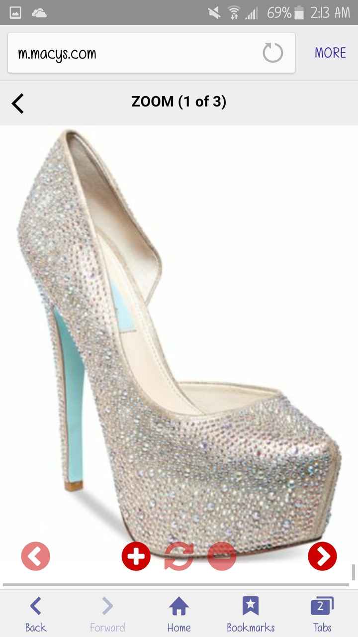 Fell in love with these shoes....