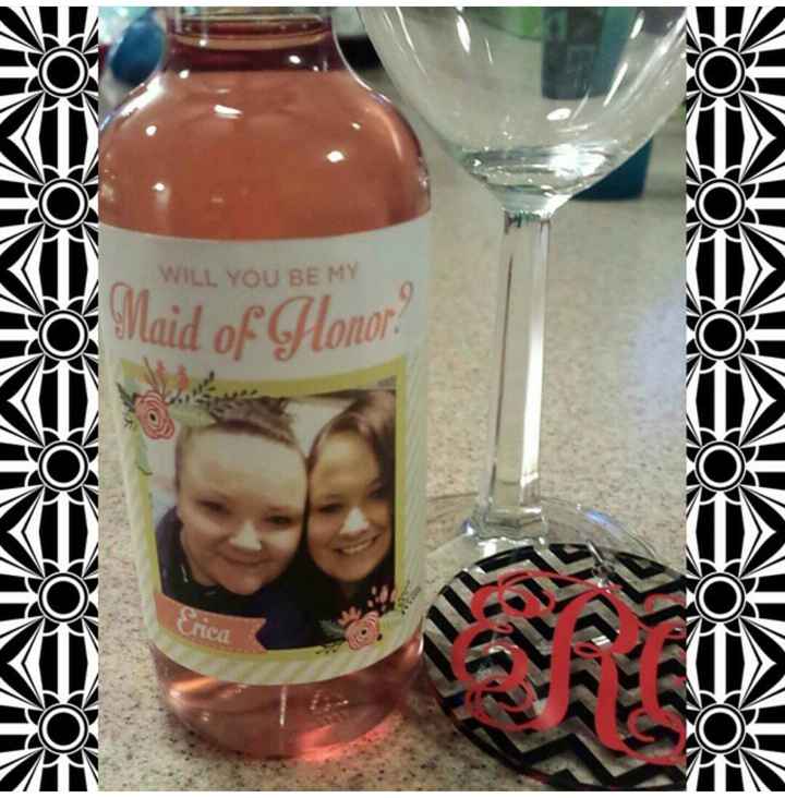 Fun ways to ask your girls to be a BM/MOH