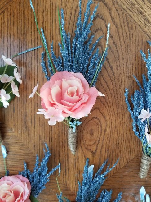 Real flowers or silk? 1