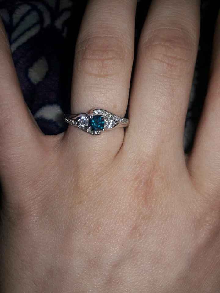 Show me your colored stone e-rings!