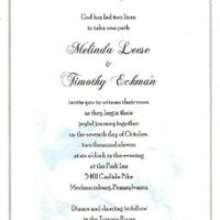 DIY Wedding Invitation PIC