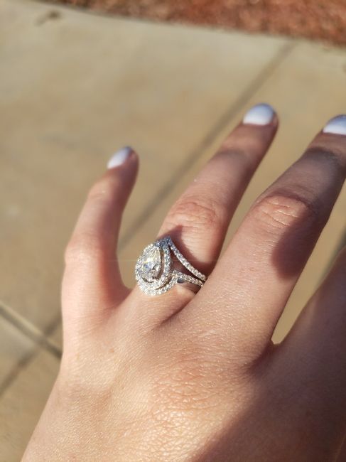 i got my wedding band! Show me your beautiful rings! 11