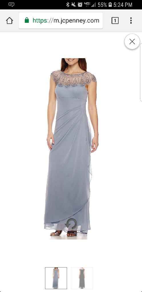 Where did your mom's buy their dresses? - 1