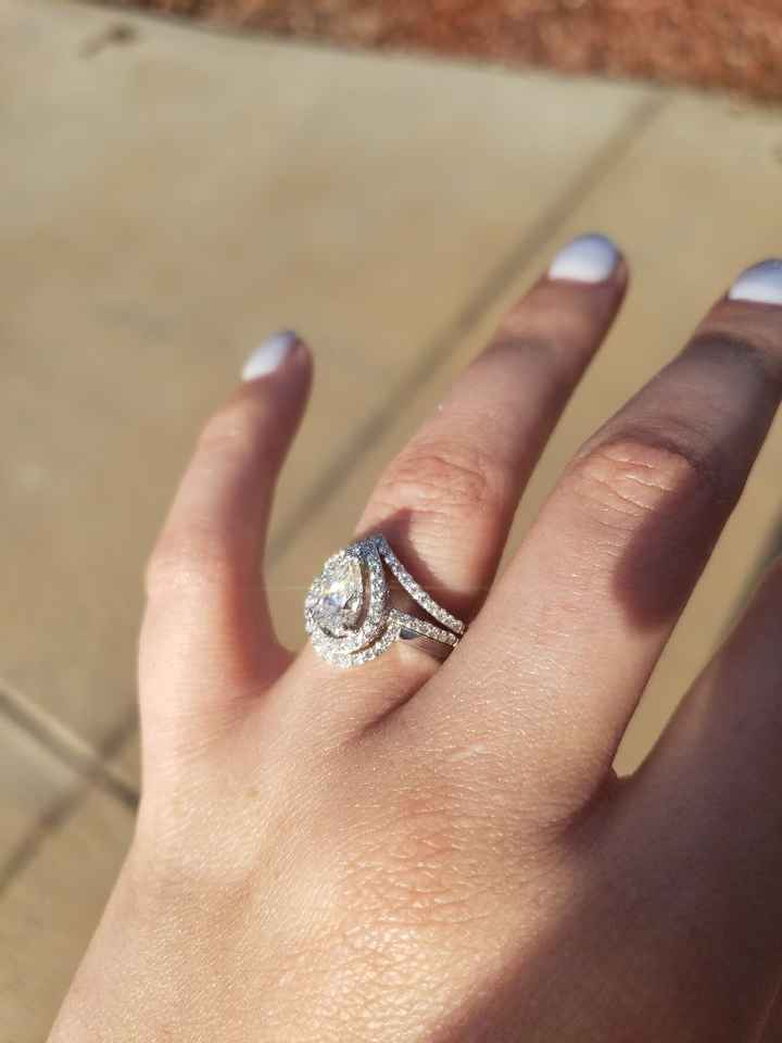 i got my wedding band! Show me your beautiful rings! - 2
