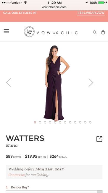 BM dresses! Let's see yours!