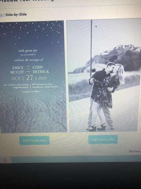 Wedding invitations - help! - 1