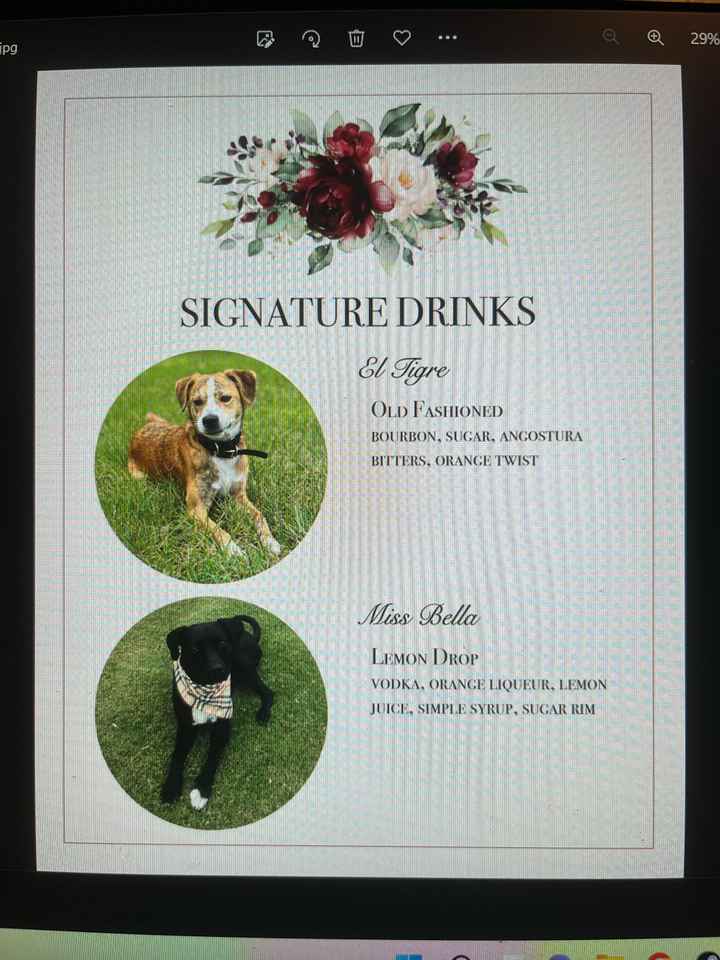 Signs for Bar - 1