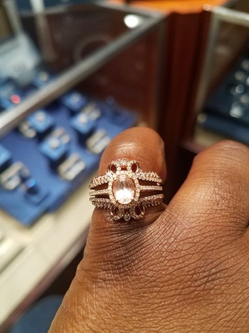 Got our wedding bands!! - 1
