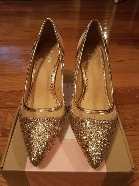 Ceremony and reception shoes 😍 1