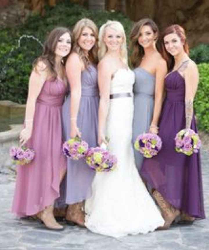 bm dresses. Long or short? - 1