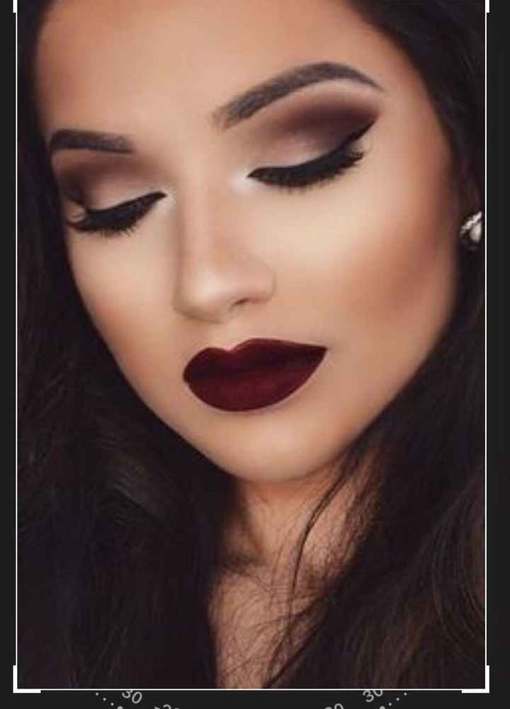 I finally found my makeup trial inspiration. Show me your makeup inspiration pics.