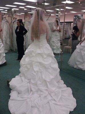 Show us the dress you said "yes" to! **pics**