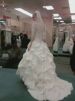 Show me your dress with you vs the model!