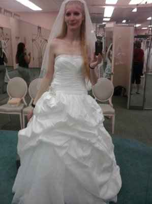 Show us the dress you said "yes" to! **pics**