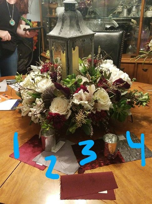 center pieces/table cloths help