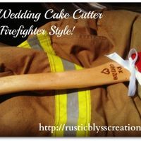 Any future firefighter wives incorporating firefighting items?
