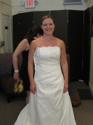 First dress fitting today - need your opinion!
