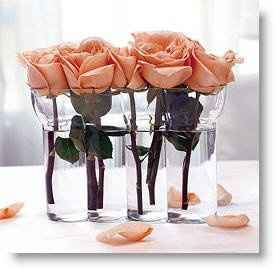 Dying flowers in the wedding