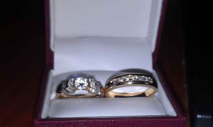 We haven't seen any BLING in a while!  Show off your rings!