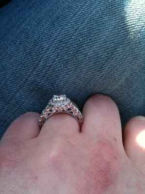 everyone with "peekaboo" diamonds..