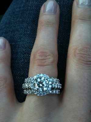 Might be rude to ask but how many CT's is your engagement ring? What is average?