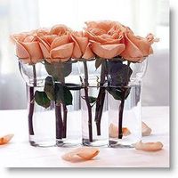 Dying flowers in the wedding