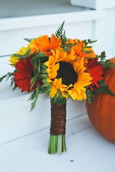 Sunflower, but maybe too red?     