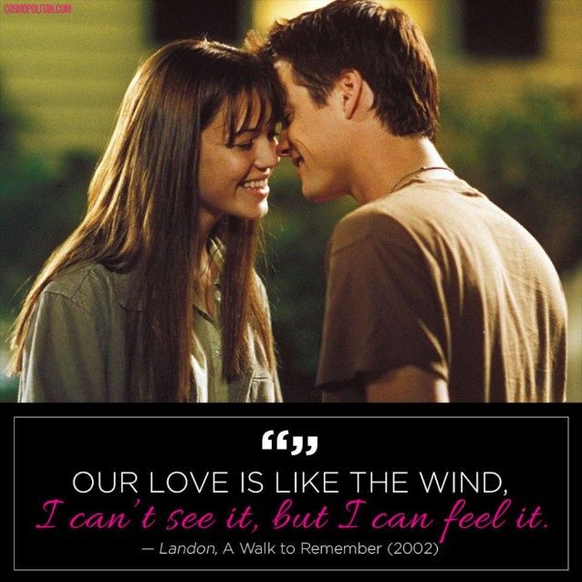 A Walk To Remember (I'm still not over this, BTW)
