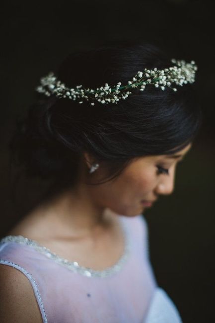 Help - high neck wedding dress... but no accessories seem to work. 2