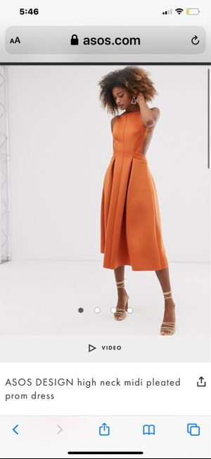 Burnt orange bridesmaid dresses 5