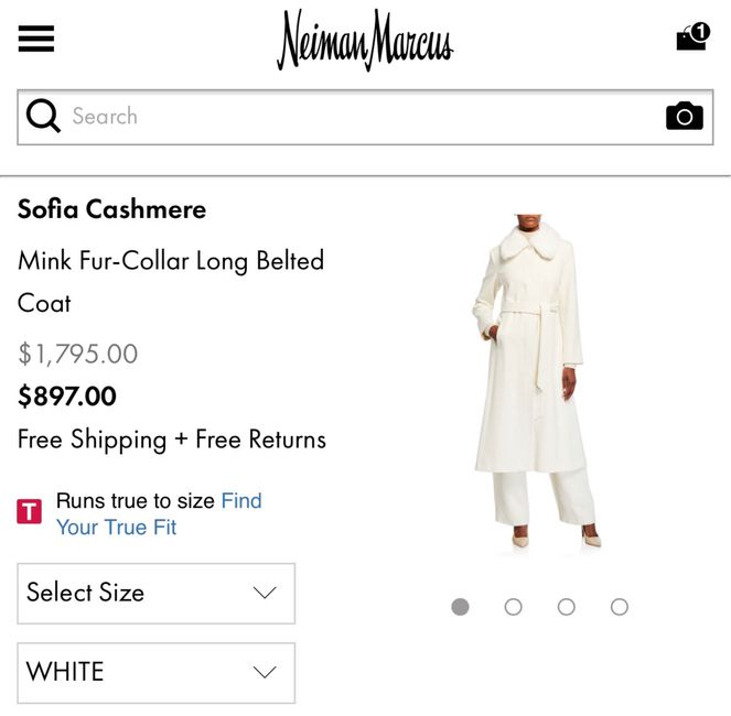 Winter wedding coat 1