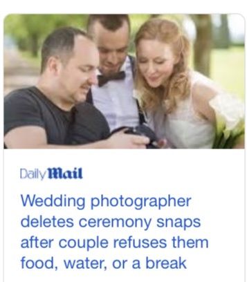 Photographer Deleted Wedding Photos 1