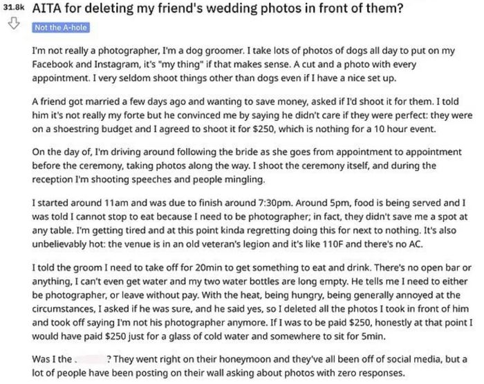 Photographer Deleted Wedding Photos 2
