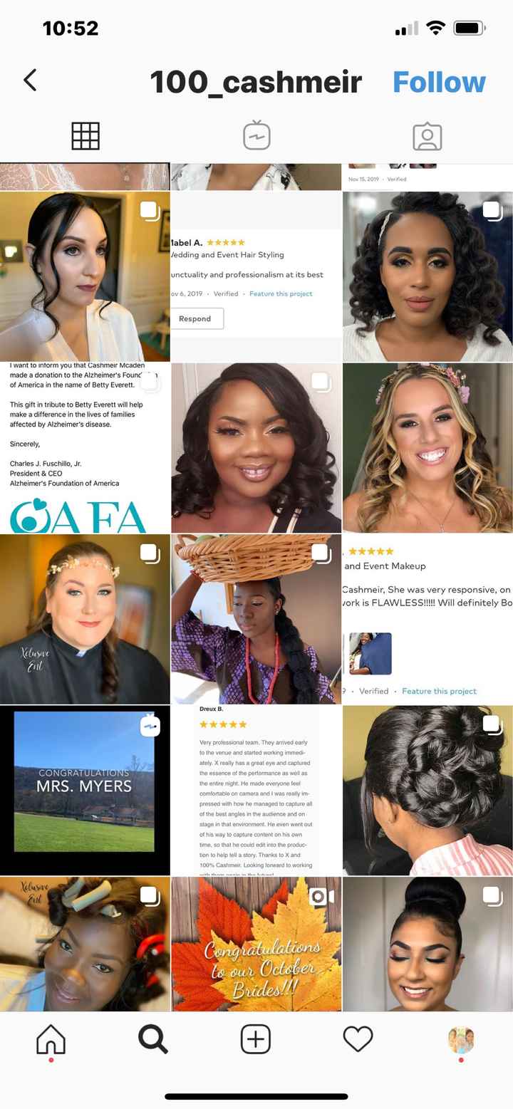 African American hair and makeup - 1