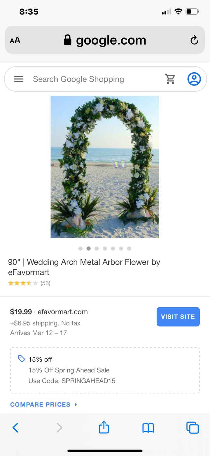 Ceremony Arch Alternatives? - 3
