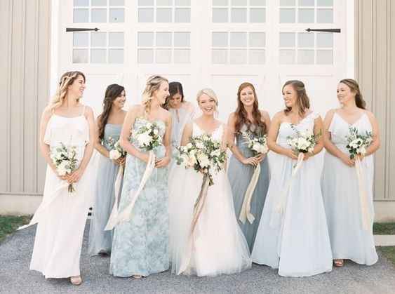 Different Bridesmaid Dresses - 1