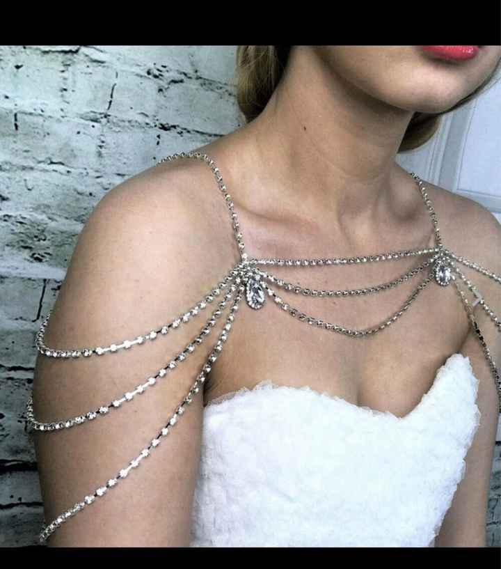Help: how to accessorize a simple slip wedding dress?? - 3
