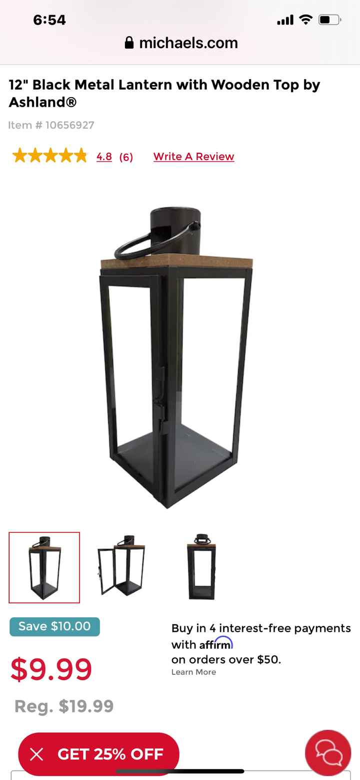 Centerpieces- Lanterns - 1