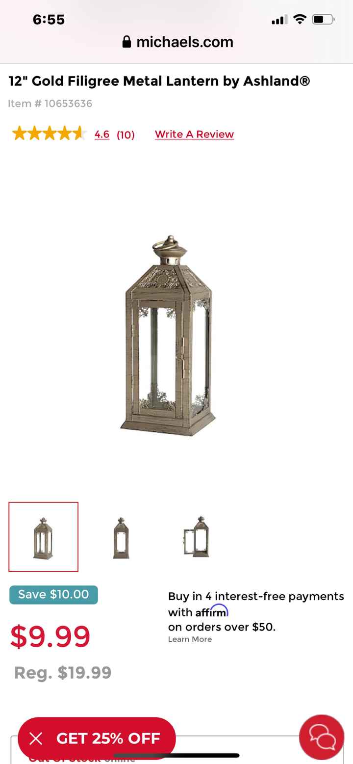 Centerpieces- Lanterns - 2