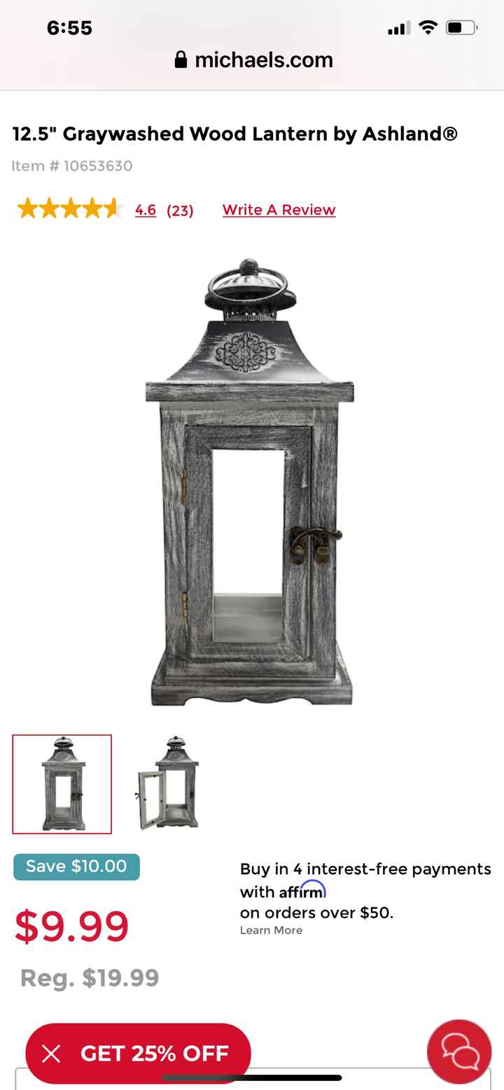 Centerpieces- Lanterns - 4